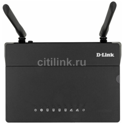 Роутер беспроводной D-Link DIR-806A/RU AC750 10/100BASE-TX черный