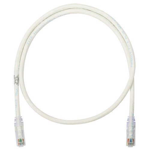 Патч-корд Panduit NK6PC3MY RJ-45 вил.-вилка RJ-45 кат.5E 3м белый