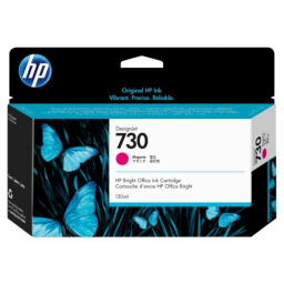 Картридж струйный HP 730 P2V63A пурпурный (130мл) для HP DJ T1700