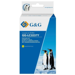 Картридж струйный G&G GG-LC3237Y желтый (18.4мл) для Brother HL-J6000DW/J6100DW