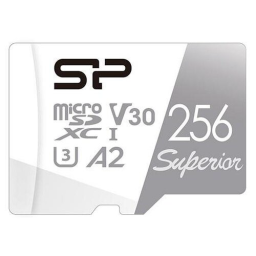 Флеш карта microSDXC Silicon Power 256GB SP256GBSTXDA2V20SP Superior + adapter