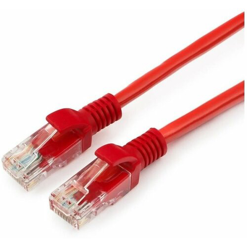 Патч-корд Lanmaster TWT-45-45-15-RD UTP RJ-45 вил.-вилка RJ-45 кат.5E 15м красный ПВХ (уп.:1шт)