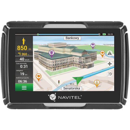 Навигатор Автомобильный GPS Navitel G550 Moto 4.3" 480x272 8Gb microSD черный Navitel