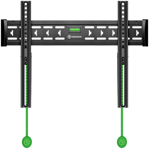 Кронштейн для телевизора Onkron FM6 черный 43"-85" макс.68.2кг настенный фиксированный