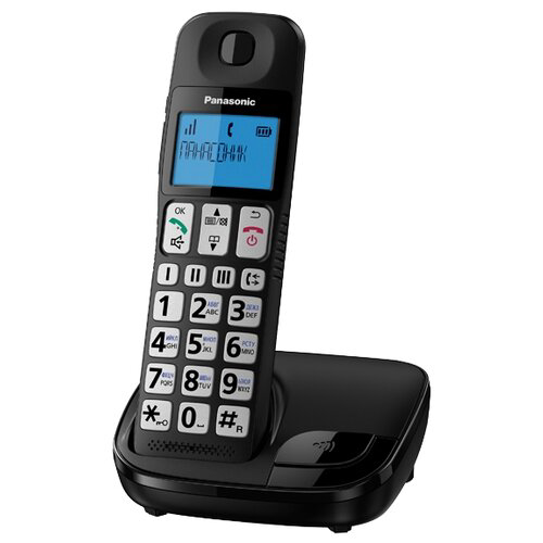 Р/Телефон Dect Panasonic KX-TGE110RUB черный АОН