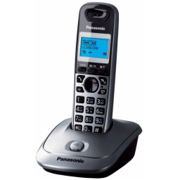 Р/Телефон Dect Panasonic KX-TG2511RUM серый металлик/черный АОН