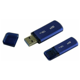 Флеш Диск Silicon Power 128Gb Power Helios 202 SP128GBUF3202V1B USB3.0 синий