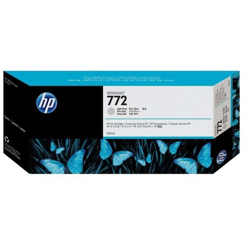 Картридж струйный HP №772 CN634A светло-серый (300мл) для HP DJ Z5200