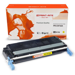 Картридж лазерный Print-Rite TRH216YPU1J PR-C9732A C9732A желтый (13000стр.) для HP CLJ 5500/5550