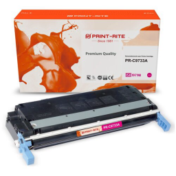 Картридж лазерный Print-Rite TRH217MPU1J PR-C9733A C9733A пурпурный (13000стр.) для HP CLJ 5500/5550