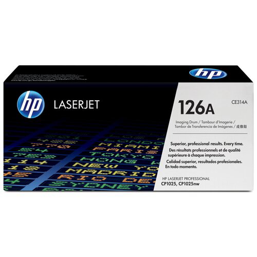 Блок фотобарабана HP 126A CE314A ч/б:14000стр. цв:7000стр. для LJ CP1025 HP