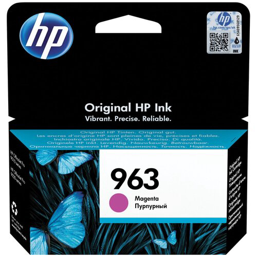 Картридж струйный HP 963 3JA26AE черный (1000стр.) для HP OfficeJet Pro 901x/902x HP