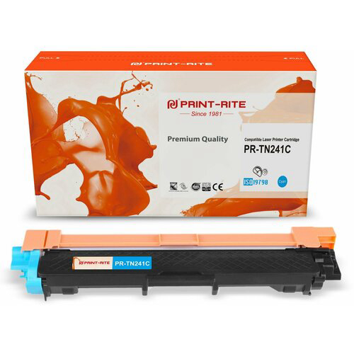 Картридж лазерный Print-Rite TFB684CPU1J PR-TN241C TN-241C голубой (1400стр.) для Brother HL-3170CDW