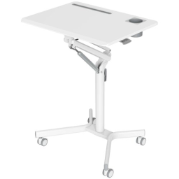 Стол для ноутбука Cactus VM-FDS101B столешница МДФ белый 70x52x105см (CS-FDS101WWT)