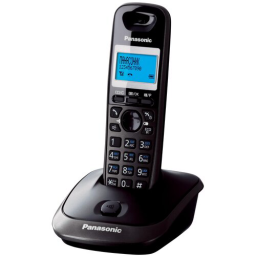 Р/Телефон Dect Panasonic KX-TG2521RUT темно-серый металлик автооветчик АОН