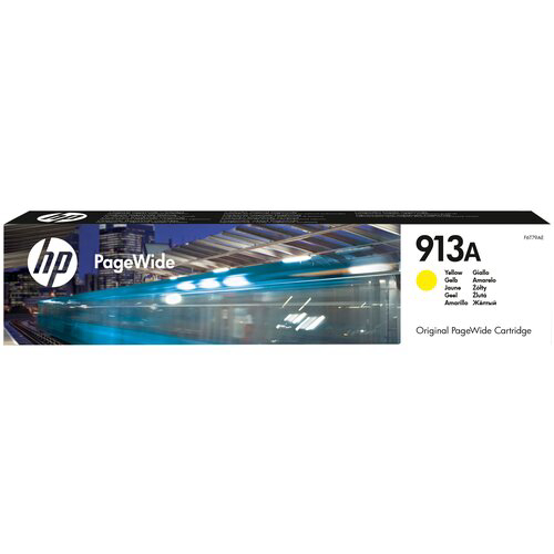 Картридж струйный HP 913A F6T79AE желтый (3000стр.) для HP PW 352dw/377dw/Pro 477dw/452dw