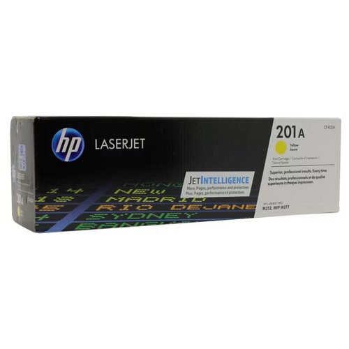 Картридж лазерный HP 201A CF402A желтый (1400стр.) для HP CLJ Pro M252/M277