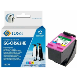 Картридж струйный G&G GG-CH562HE 122 многоцветный (18мл) для HP DJ 1050A/2050A/3000