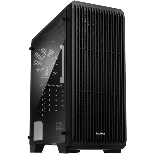 Корпус Zalman S2 черный без БП ATX 2x120mm 2xUSB2.0 1xUSB3.0 audio bott PSU