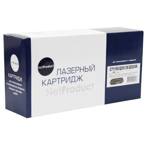 Картридж NetProduct C7115X/Q2613X/Q2624X для HP LJ 1200/1300/1150, унив., 4K