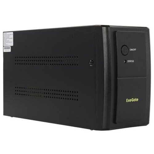 ИБП ExeGate SpecialPro UNB-1200.LED.AVR.C13.RJ <1200VA/750W, LED, AVR, 6*IEC-C13, RJ45/11, Black>