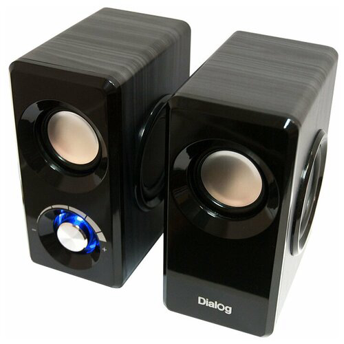 Dialog AST-25UP Black {2*3W RMS, активные}