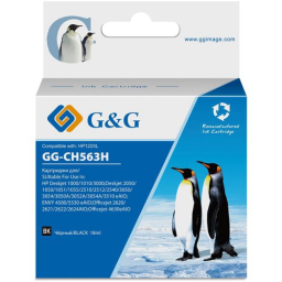 Картридж струйный G&G GG-CH563H черный (18мл) для HP DJ 1050/2050/2050s