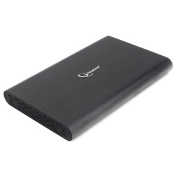 Внешний корпус 2.5" Gembird EE2-U3S-50, чёрный, USB 3.0, SATA, алюминий