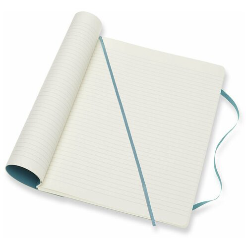 Блокнот Moleskine CLASSIC SOFT QP621B35 XLarge 190х250мм 192стр. линейка мягкая обложка голубой