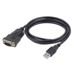 Gembird Конвертер USB->SERIAL UAS-DB9M-02 AM/DB9M, 1,5 м, PL2303TA, WinXP-Win8, черный, пакет