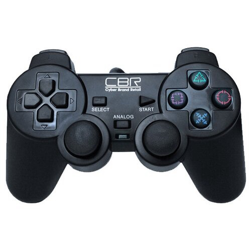 Геймпад CBR CBG 950 {Игровой манипулятор для PC\PS2\PS3, проводной, 2 вибро мотора, 12 кнопок, USB}