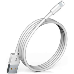 Кабель Cactus CS-LG.USB.A-1.2 USB (m)-Lightning (m) 1.2м белый блистер