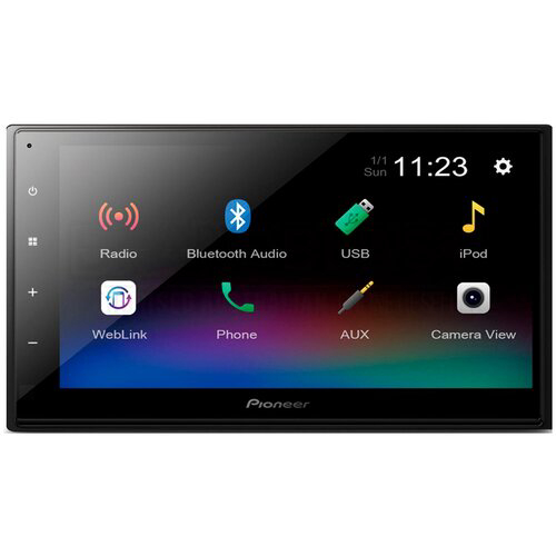 Автомагнитола Pioneer DMH-A345BT 2DIN 4x50Вт