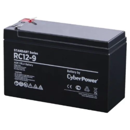 Батарея SS CyberPower RC 12-9 / 12 В 9 Ач Battery CyberPower Standart series RC 12-9 / 12V 9 Ah