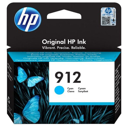 Картридж струйный HP 912 3YL77AE голубой (315стр.) для HP OfficeJet 801x/802x