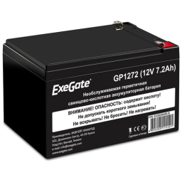 Батарея ExeGate GP1272 (12V 7.2Ah), клеммы F2