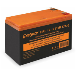 Батарея ExeGate EX285661RUS HRL 12-12 (12V 12Ah 1251W, клеммы F2)