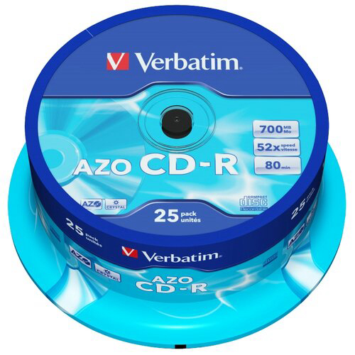 Диск CD-R Verbatim 700Mb 52x Cake Box (100шт) (43430)