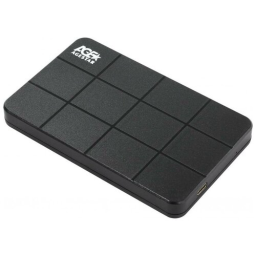 Внешний корпус для HDD AgeStar 3UB2P1C SATA пластик черный 2.5"