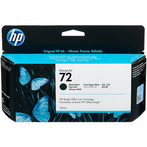 Картридж/ HP 72 130-ml Matte Black Ink Cartridge