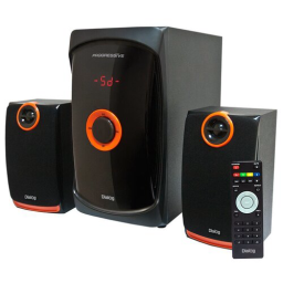 Dialog Progressive AP-200 BLACK { 2.1, 30W+2*15W RMS, USB+SD reader }