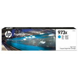 Картридж струйный HP 973XL F6T81AE голубой (7000стр.) для HP PW Pro 477dw/452dw