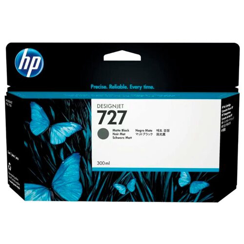 Картридж/ HP 727 300-ml Matte Black Ink Cartridge