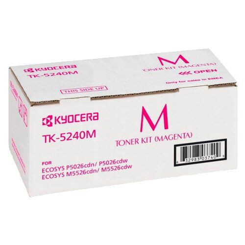 Тонер-картридж Kyocera-Mita TK-5240M, Magenta  {P5026cdn/cdw, M5526cdn/cdw (3000стр)}