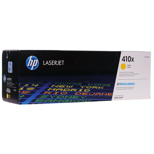 Картридж лазерный HP 410X CF412X желтый (5000стр.) для HP LJ Pro M452/M477