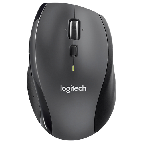 Мышь Logitech M705, лазерная, беспроводная, USB, черный и серый[910-001949/910-006034]