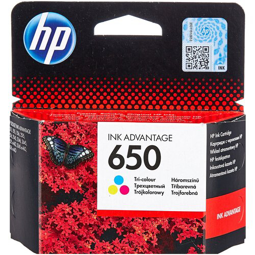 Картридж/ HP 650 Tri-colour Ink Cartridge