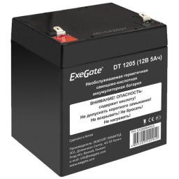 Батарея ExeGate DT 1205 (12V 5Ah, клеммы F1)