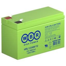 WBR Батарея HRL1234W (12V/9Ah)
