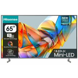 65" Телевизор Hisense 65U6KQ (4K Ultra HD 3840x2160, Smart TV) серый